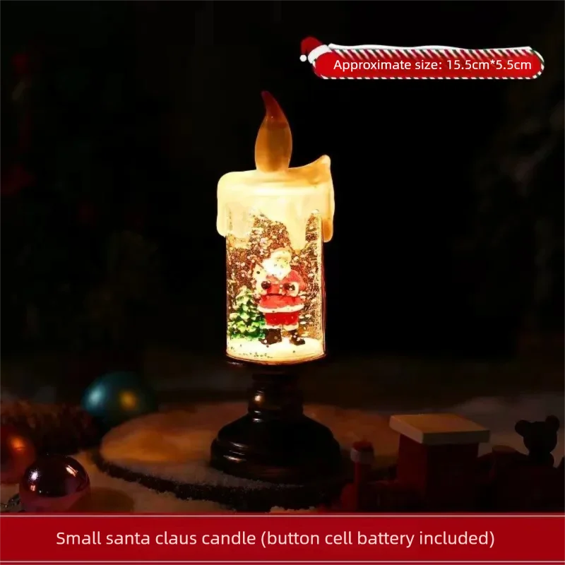 Christmas Decorations, Atmosphere Lighting Fixtures, Candles, Night Lights, Photo Props, Gifts, Table Ornaments, And Presents - Image 3
