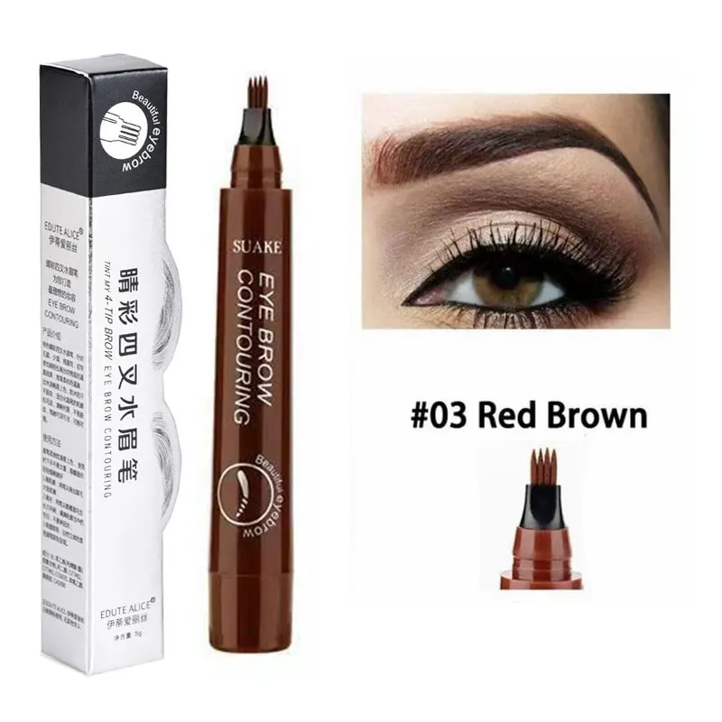Eyebrow pencil Waterproof Permanent Long Lasting High quality professional makeup for women Cheap Cosmetics Enhancer - Image 6