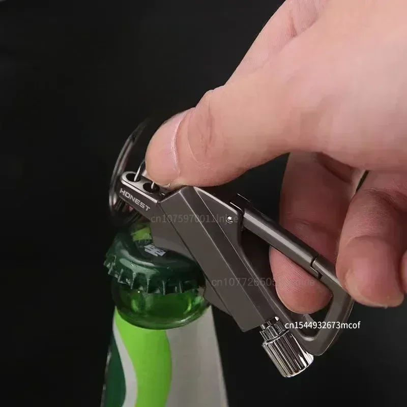 Permanent Match Wireless Lighter with Multi-function Keychain Bottle Opener, Lit Anytime, Anywhere, Suitable for OutdoorSurvival - Image 4