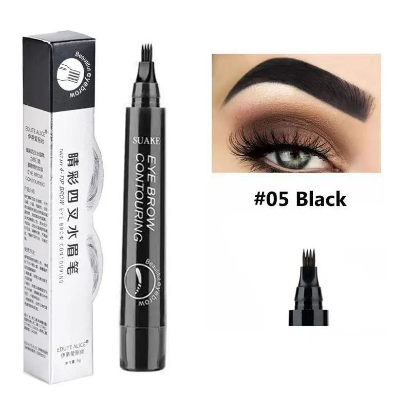 Eyebrow pencil Waterproof Permanent Long Lasting High quality professional makeup for women Cheap Cosmetics Enhancer - Image 5