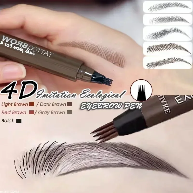 Eyebrow pencil Waterproof Permanent Long Lasting High quality professional makeup for women Cheap Cosmetics Enhancer - Image 2