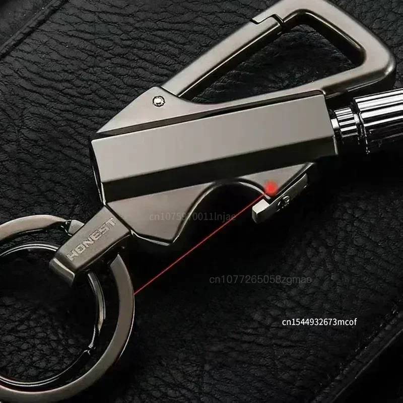 Permanent Match Wireless Lighter with Multi-function Keychain Bottle Opener, Lit Anytime, Anywhere, Suitable for OutdoorSurvival - Image 3